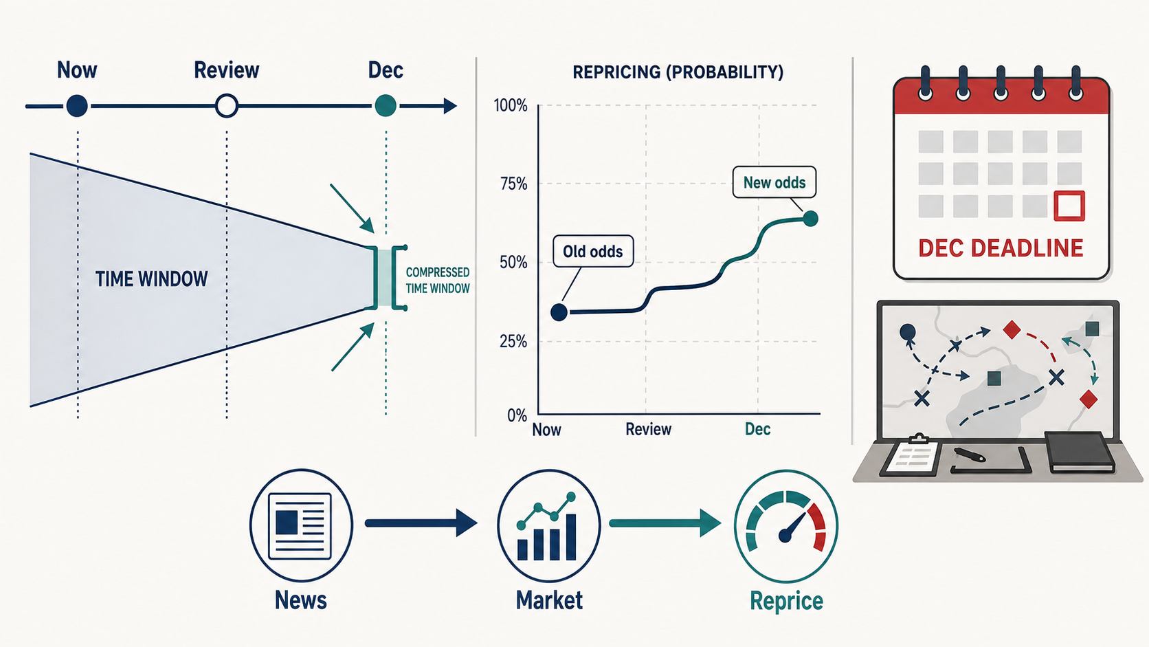 Deadline Repricing Case Study: Will Oleksandr Syrskyi be out as Ukraine's Commander-in-Chief by December... hero diagram